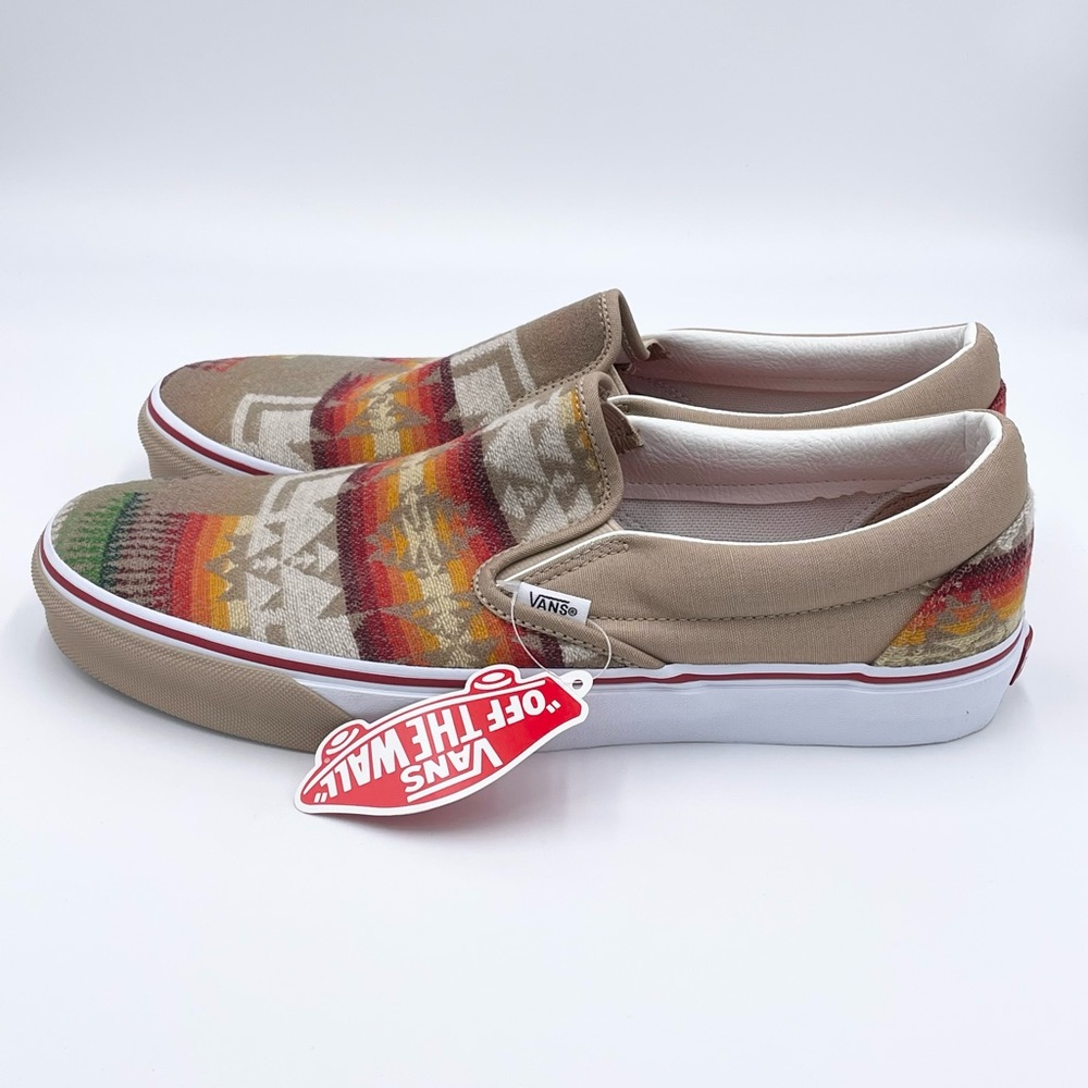 NEW RARE🔥 VANS x Pendleton Slip On Southwestern All Nations Skate Jam Men’s 11 - Picture 5 of 12